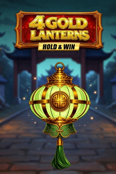 4 Gold Lanterns Hold & Win Slot bei Cleobetra Casino